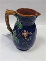 Majolica Pitcher marked P.134