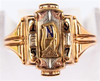 Jewelry 10kt Yellow Gold 1957 Class Ring