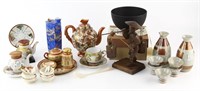 LOT OF MIXED ASIAN PORCELAIN & COLLECTIBLE ITEMS