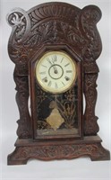 Fine Gingerbread Mantle Clock