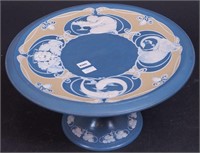 An Art Nouveau Mettlach cameo cake stand,
