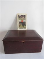 Old Croquet Box and Booklet