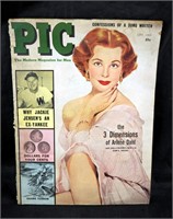 Vintage 1953 P I C Magazine For Men 25 Cts