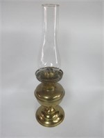 Brass Oil Lamp and Chimney