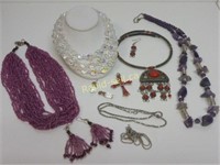Amethyst, Red Coral, Beads & More