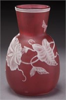 Webb cameo glass vase