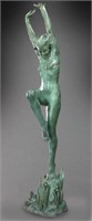 Harriet Frishmuth "Joy of the Waters" bronze