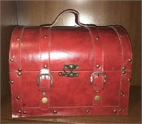 Red Wooden Chest