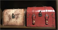 Two decorative chests
