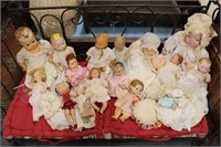 16 pc assorted Dolls; Betty Boop, etc