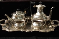 A fine five piece antique Tea Service