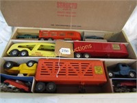 STRUCTO Truck and Car Set in box