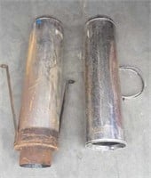 2 Pieces Of Triple Wall Metalbestos Stove Pipe