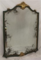 Custom Made Antiqued green/gold French