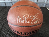 Magic Johnson Signed Spalding NBA Professional