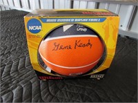 Gene Keady Signed Wilson NCAA Mini Rubber