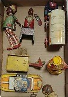 Lot of misc. Tin toy parts