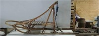 Wooden Dog racing sled