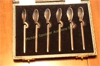 SET OF 6 BIRMINGHAM STERLING CORINIUM SPOONS