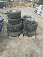 8-- atv tires 4 lawn mower tires