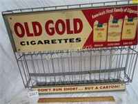 Old Gold Cigareete Display
