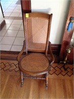 Wood Cain Chair