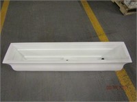 PLASTIC WINDOW BOX IN WHITE (NO BRACKETS)