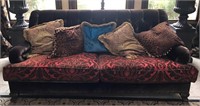 Paul Robert Velvet Sofa - Beautiful Detail!