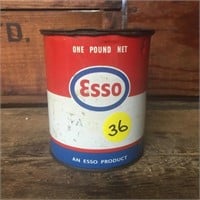 Esso1 lb grease tin