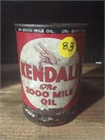 Kendall The 2000 mile oil tin