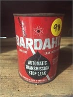 Bardahl auto transmission, stop leak 15 oz tin