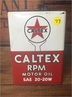 Caltex RPM  20-20w 1 gallon tin