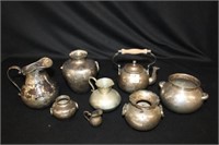 8pcs 900 Silver Chile; pitchers, etc 1552 grams