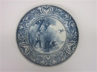 Antique Porcelain Delftware Plate