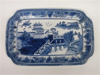 Antique Porcelain Oriental Serving Platter