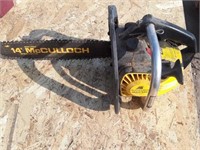 14 " McCulloch chainsaw