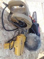 Circular saw, drill, polisher, jig saw, sander