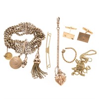 An Assortment of Lady's Vintage Jewelry