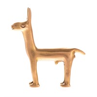 A Pre-Columbian Llama Artifact, 16K, 63.2 Grams