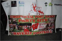 waverly high school wrestling and football banners