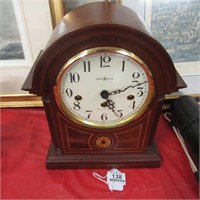 Howard Miller Inlaid Mantle Clock