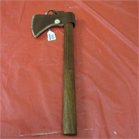 Reenactment Axe with Leather Sheath