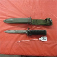 USM 8AI Military Bayonet Knife with Sheath