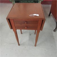 Clore? 2 Drawer Stand w/Drop Leaf Sides