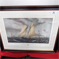 1851 The "America" Print Winning Club Cup Print