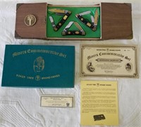 1975 Boker Miners Commemorative Knife Set