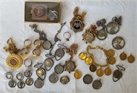36 pcs. Vintage Coin Jewelry