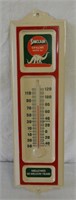 SINCLAIR OPALINE MOTOR OIL TIN THERMOMETER - REPRO