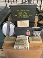 Ammo Boxes, First Aid Kit & Cooking Set in Ammo Bo