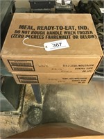 Meals Ready to Eat - 3 cases (MRE's)